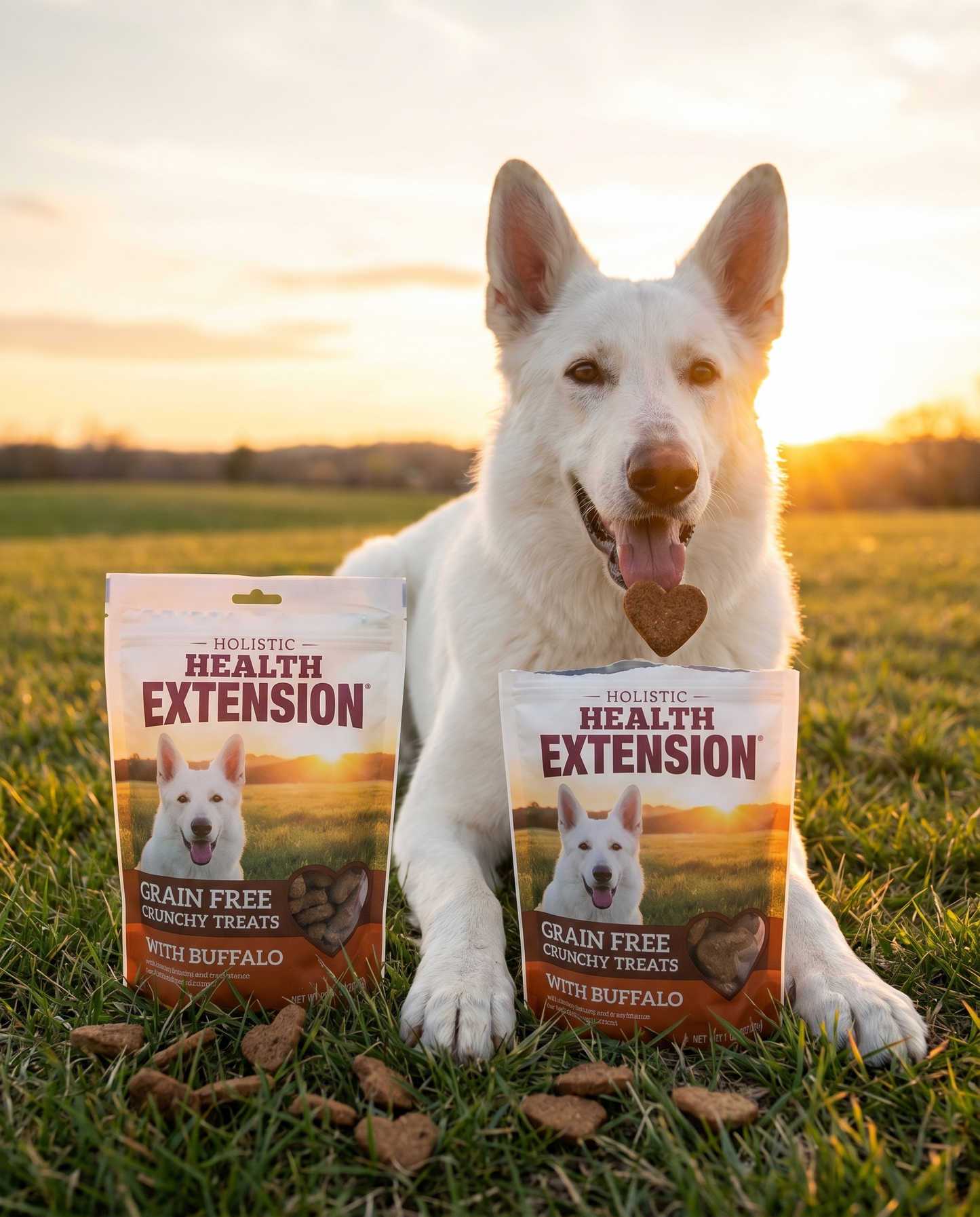 Buffalo Heart Treats