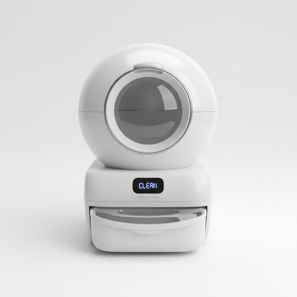 Self-Cleaning Automatic Cat Litter Box