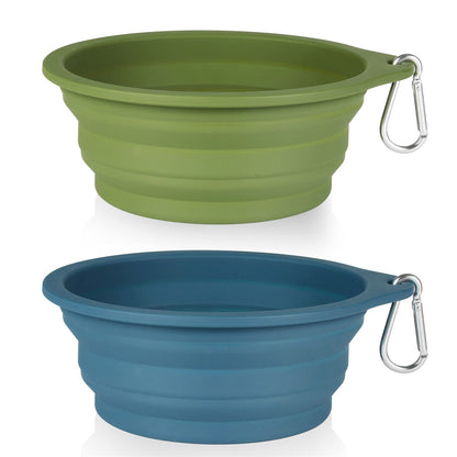 2-Pack Collapsible Dog Bowls
