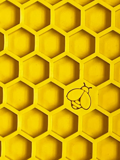 Flower & Honeycomb Lick Mat