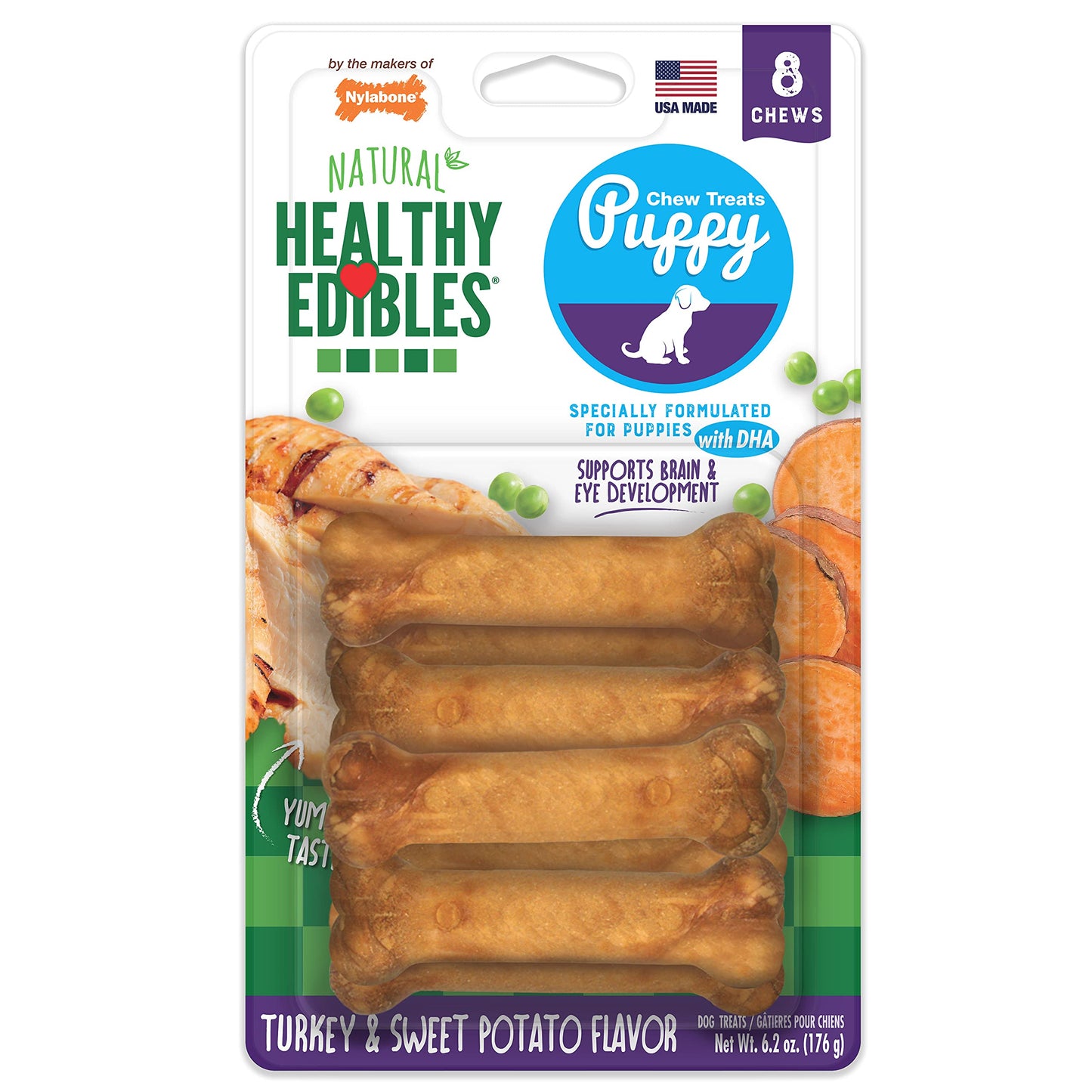 Turkey & Sweet Potato Healthy Chew Bones