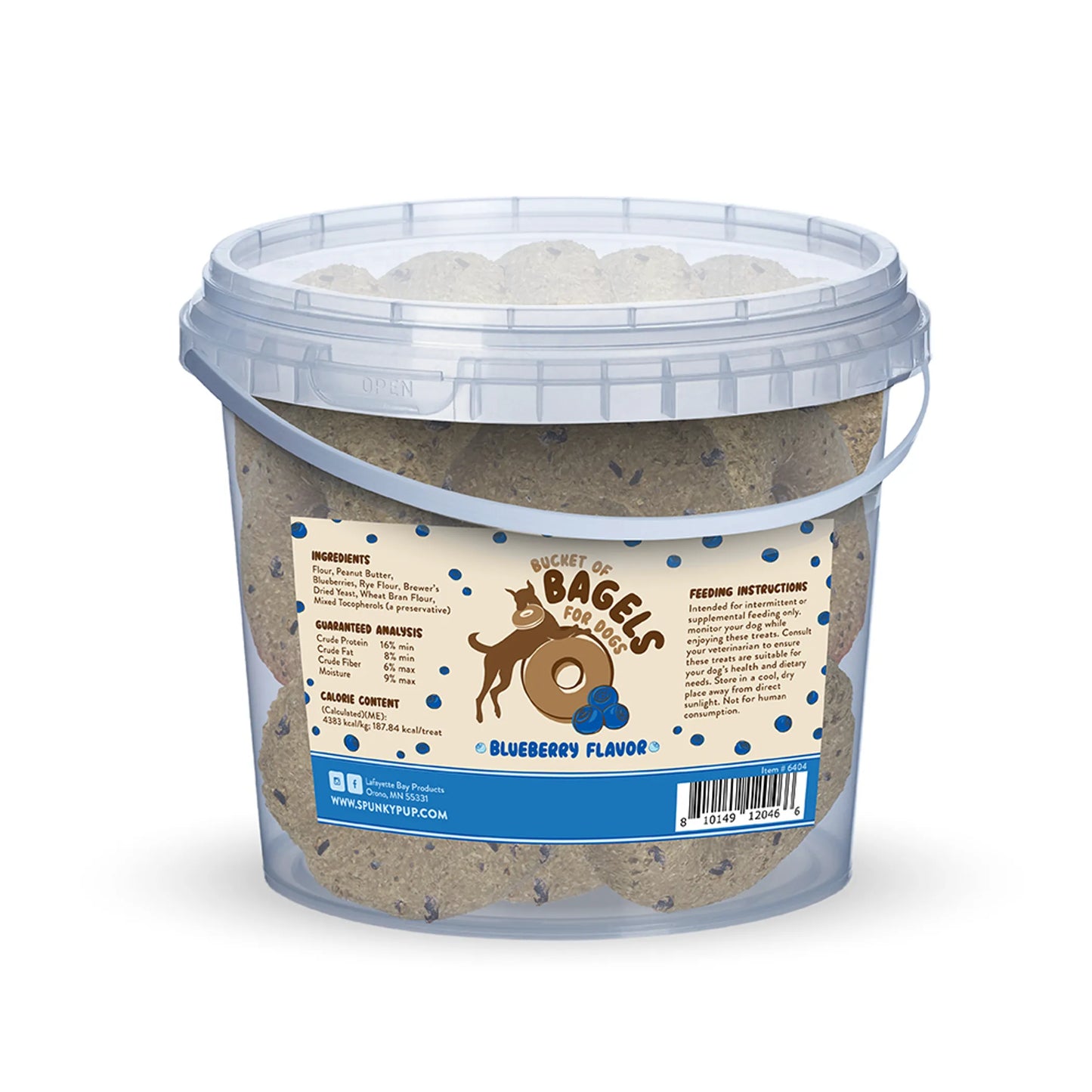Bucket of Bagels Dog Treats