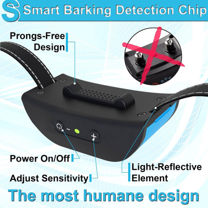 Rechargeable Humane Dog Bark Collar