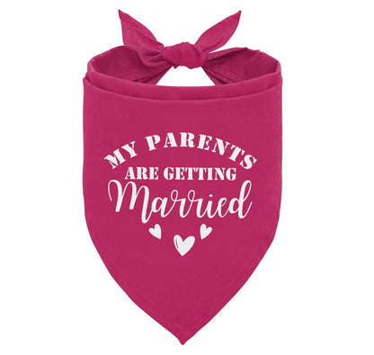 Dog Bandana Deep Pink