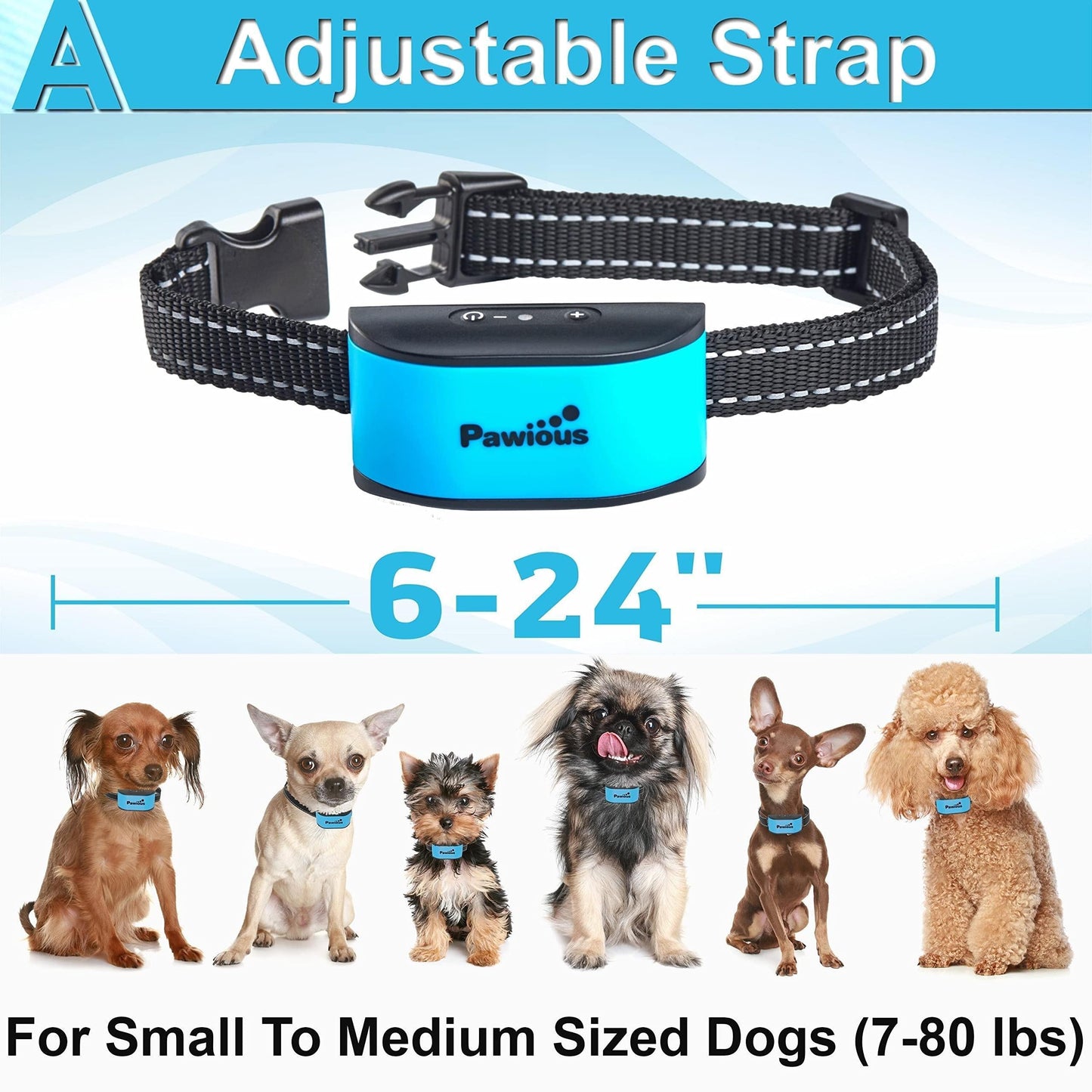 Rechargeable Humane Dog Bark Collar