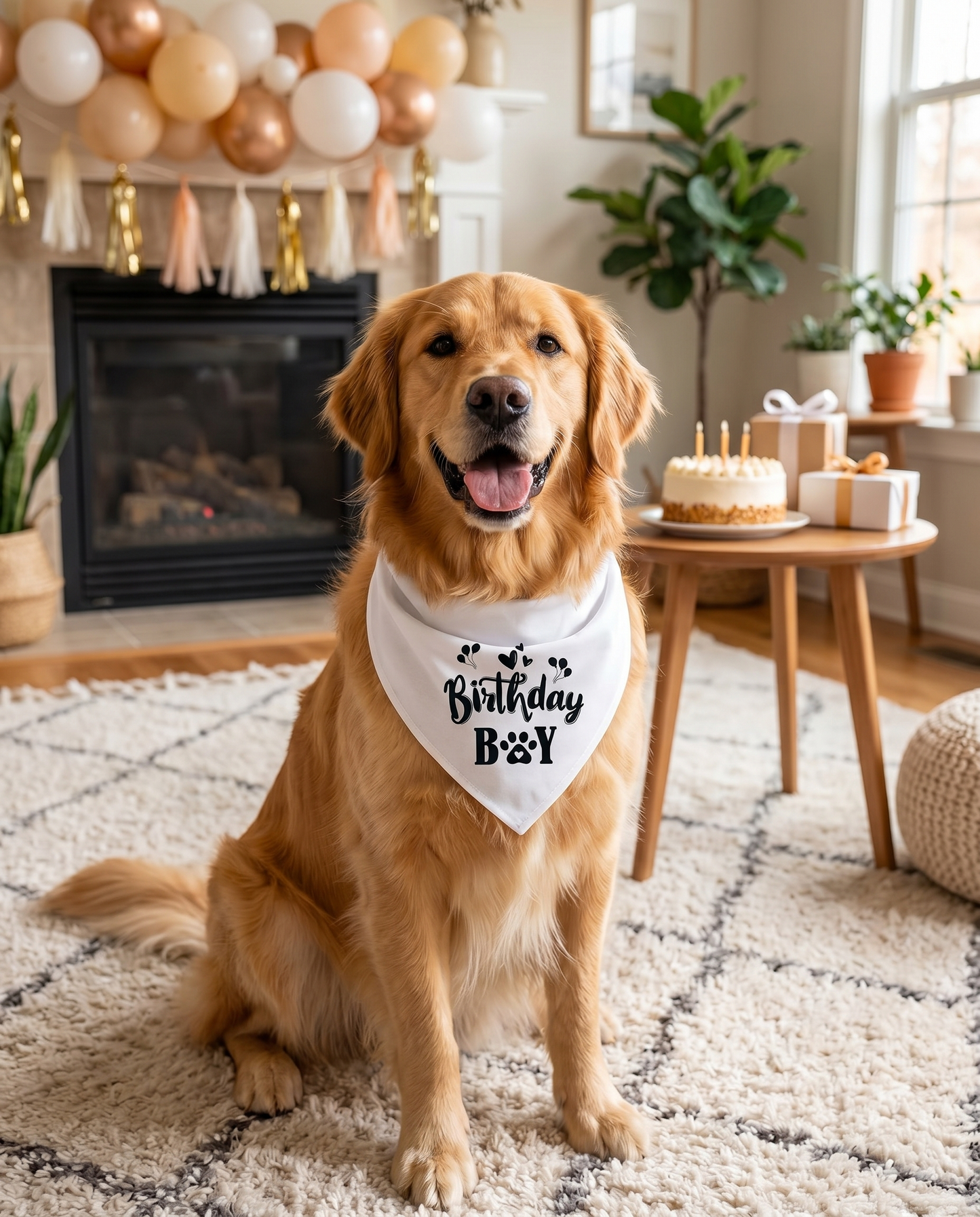 Birthday Boy Dog Bandana
