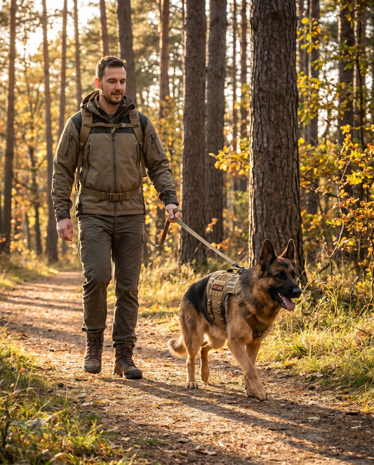 Dog Harness Reflective No-Pull Military Vest