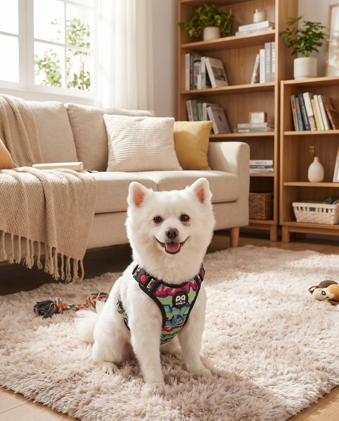 LED Light-Up No Pull Dog Harness