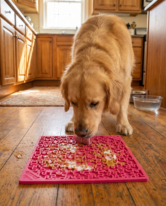 Jigsaw Design Lick Mat
