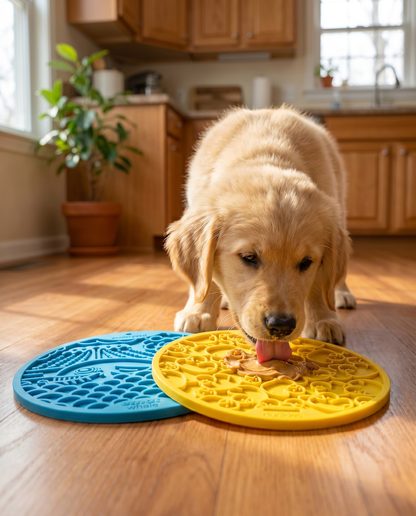 Whale & Yellow Lick Mat