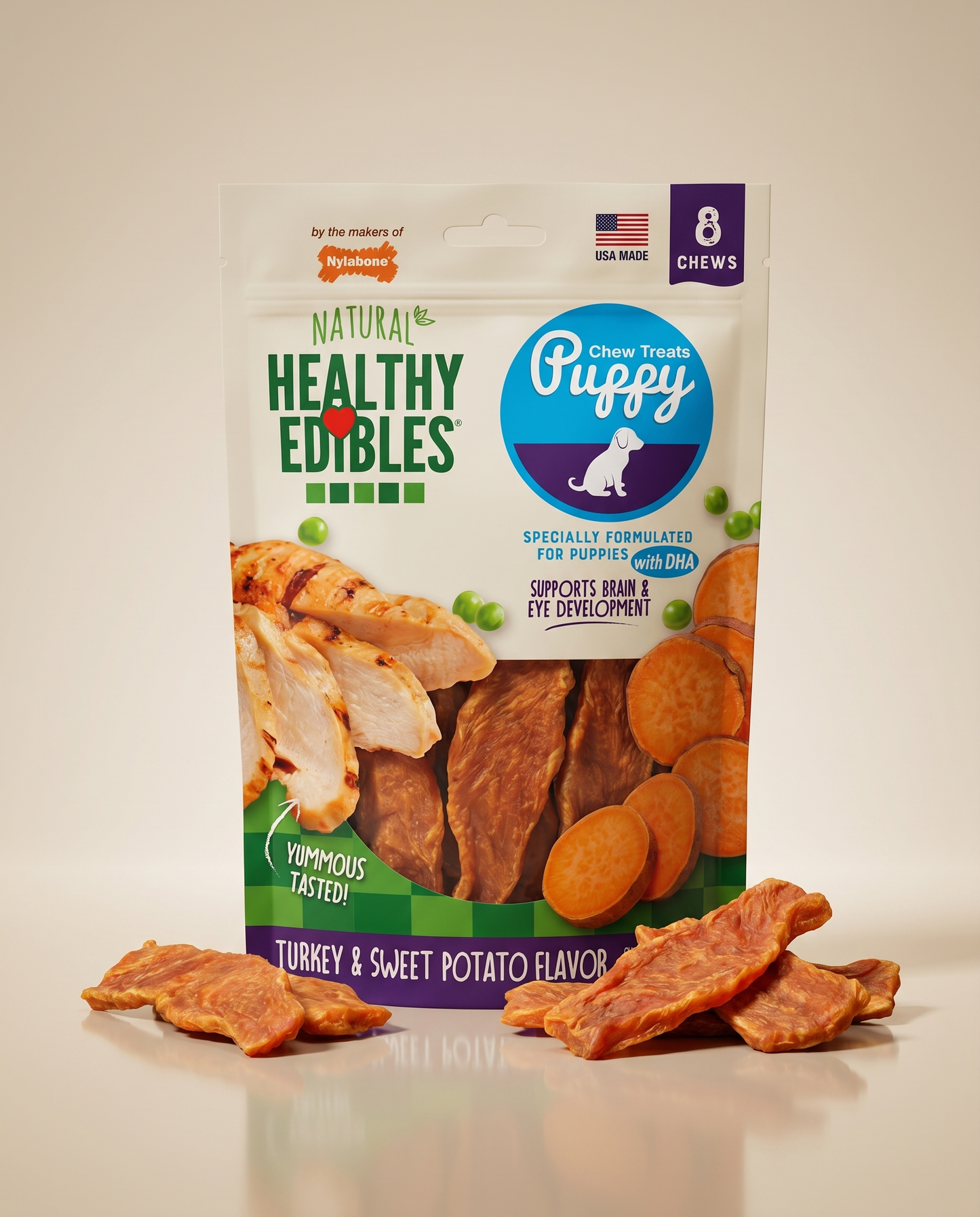 Turkey & Sweet Potato Healthy Chew Bones