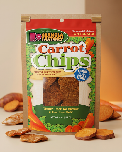 CrunchyCarrot Dog Chips