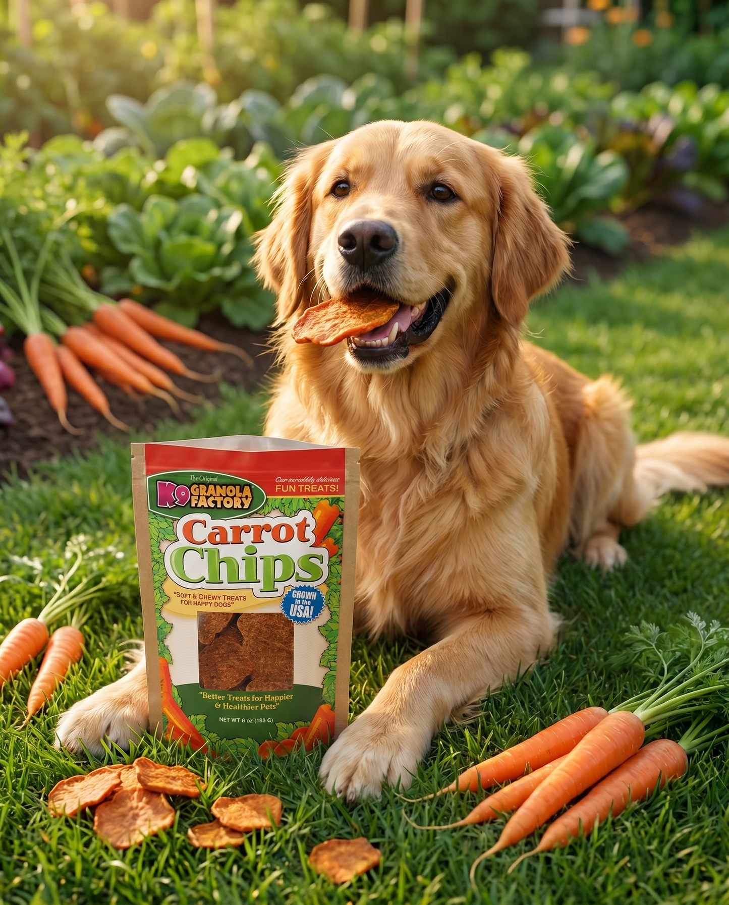 CrunchyCarrot Dog Chips