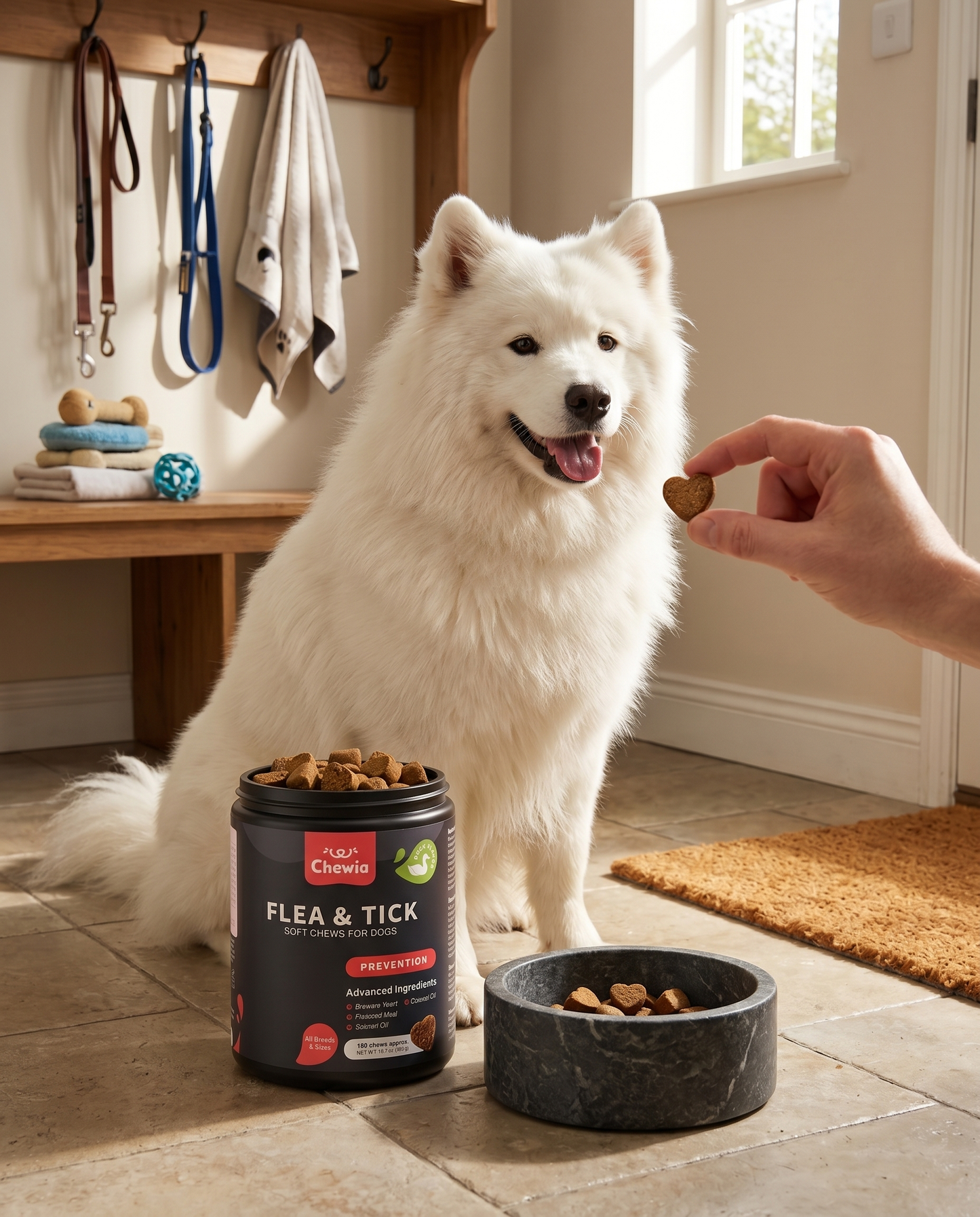 Dog Flea and Tick Treatment Chews