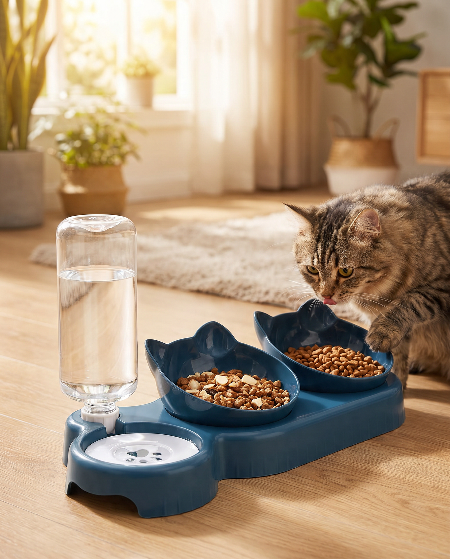 Automatic Cat Feeder Bowl