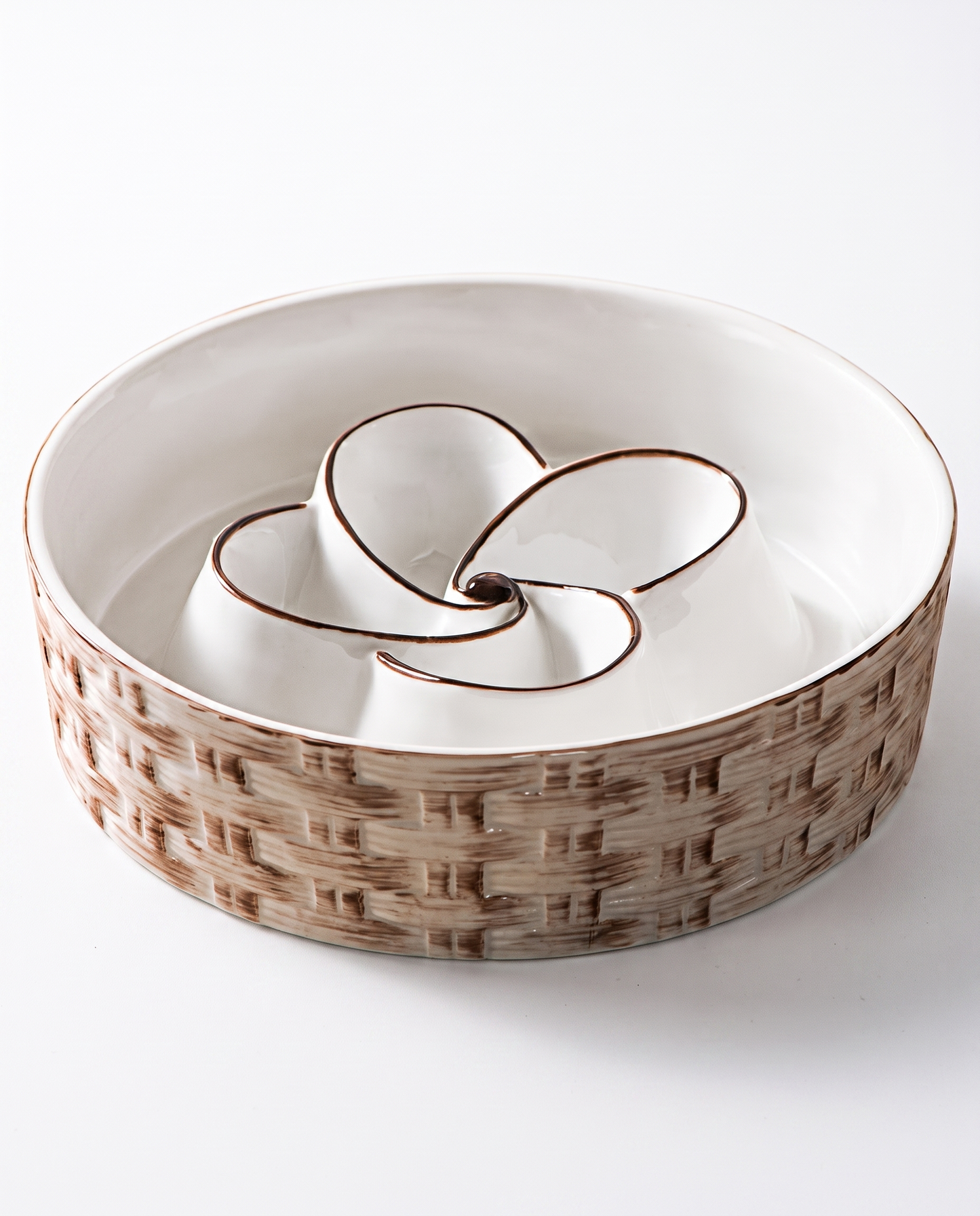 Ceramic Slow Feeder Dog Bowl · Anti-Choking