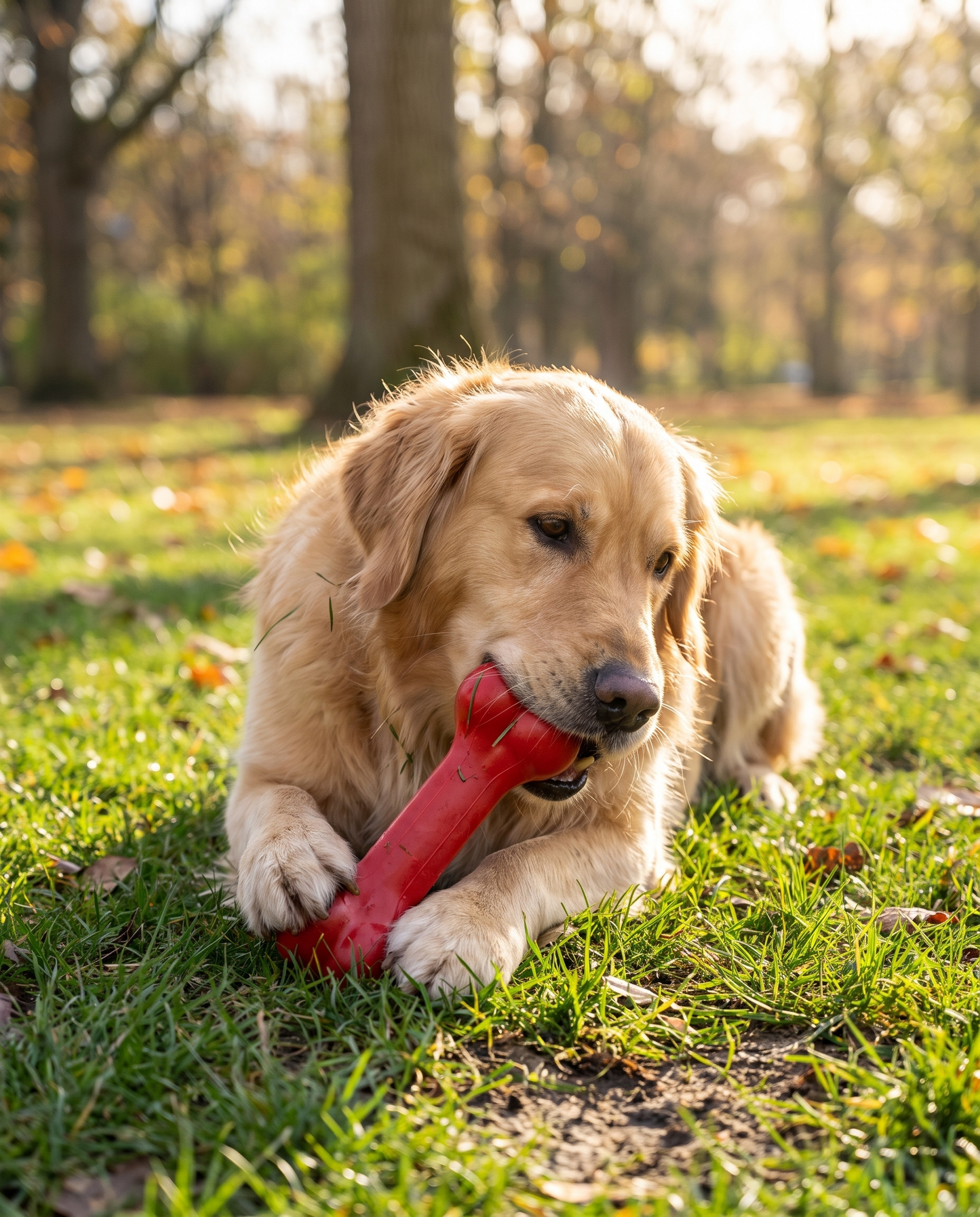Bite-Resistant Rubber Chew Toy · Dental Care