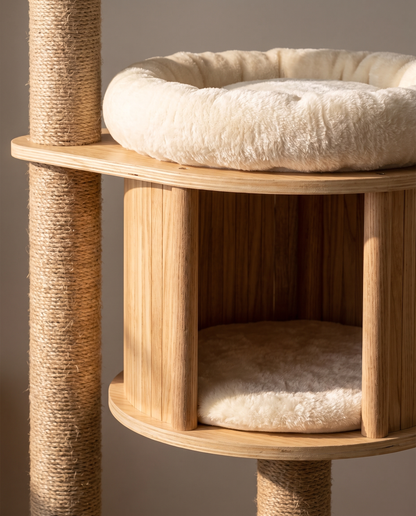 3-Level Cat Tree with Condo & Scratching Posts