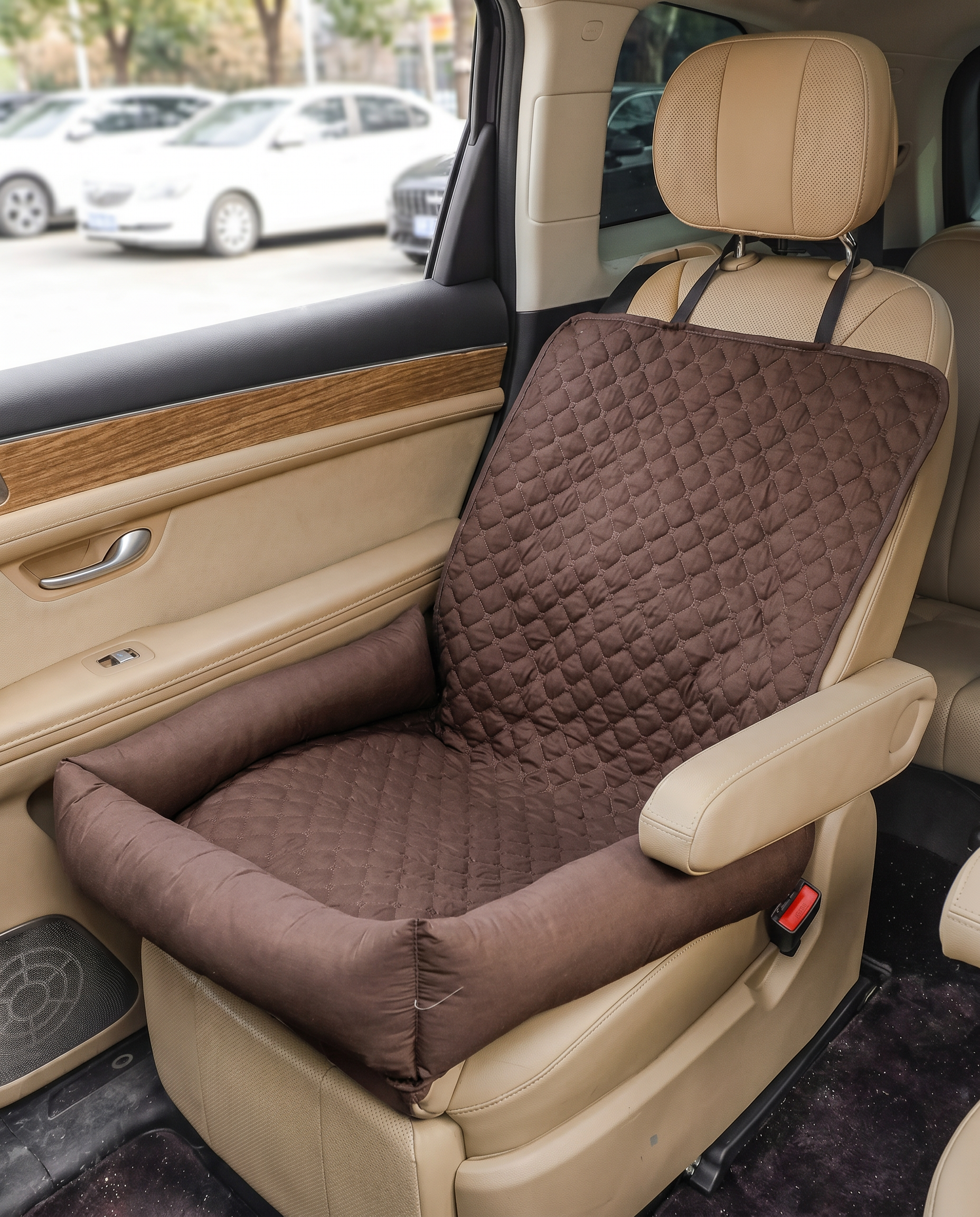 Waterproof Car Seat Dog Bed · Quilted Nest