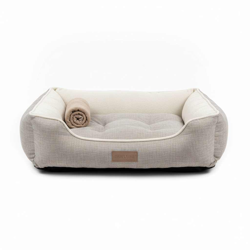 Premium Orthopedic Dog Bed with memory foam support